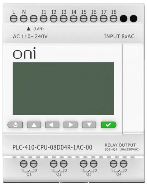 фото Модуль  ONI PLC-410-CPU-08D04R-1AC-00 в Смоленске