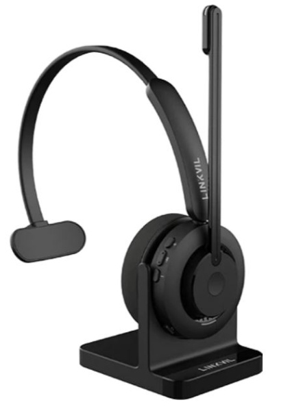 фото Беспроводная стереогарнитура Fanvil DH301B, Bluetooth, Накладные, Черный, [DH301B]