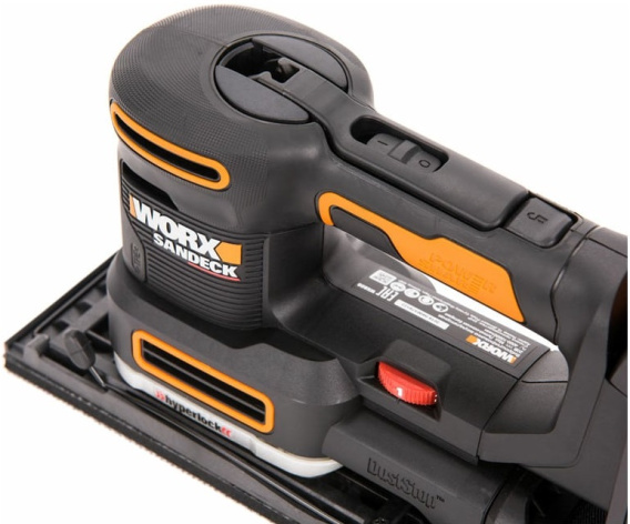 фото Шлифовальная машина вибрационная Worx WX820.9 в Омске