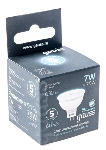 фото Лампа светодиодная Gauss 101505207 в Красноярске