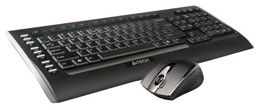 фото Клавиатура и мышь Wireless A4Tech 9300F в Уфе