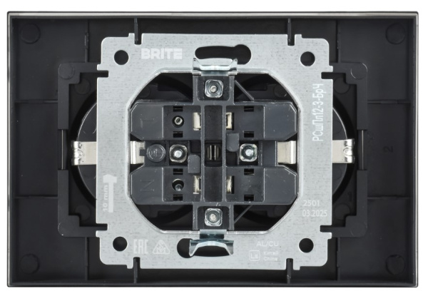 фото Розетка двухместная с заземлением  IEK BR-R28-16-K02-F в Санкт-Петербургe