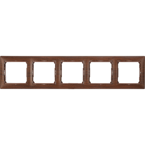 Изображение товара Рамка Legrand 770315 серии Valena для 5 постов, вертикальная и горизонтальная установка