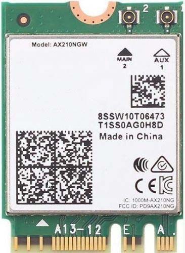 

Сетевая карта Intel AX210.NGWG.NV Wi-Fi 6E AX210 (Gig+), 2230, 2x2 AX R2 (6GHz)+BT, No vPro, AX210.NGWG.NV