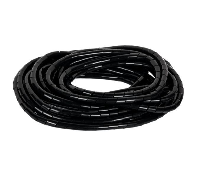 

Лента NIKOMAX NMC-SWB15-010-BK-K спиральная для организации и защиты кабельных пучков, диаметр 15мм, толщина 1мм, черная, 10м, NMC-SWB15-010-BK-K