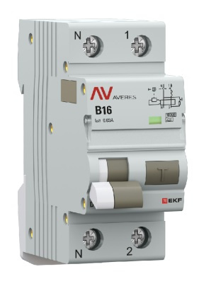 фото Автомат дифференциальный EKF rcbo10-1pn-16B-30-a-av в Уфе