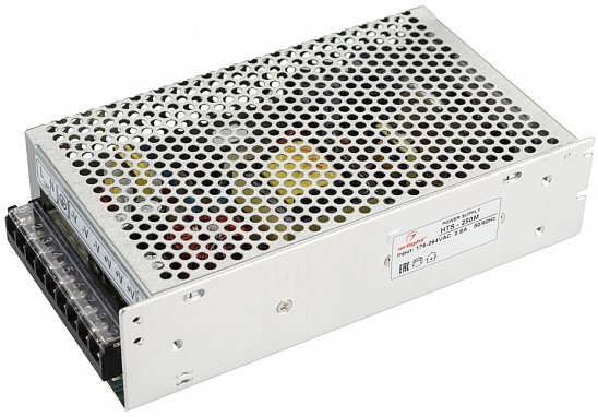 

Блок питания Arlight HTS-250M-24 020820 24V, 10.5A, 250W, IP20 сетка, HTS-250M-24