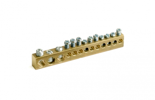 

Клеммная колодка DKC 87412 12мод. (отв.3х5.4мм+10х4.5мм), "RAM base", 87412