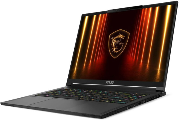 фото Ноутбук MSI Stealth 16 AI A2HWFG-086XRU 16" (Intel Core Ultra 7, 64Гб DDR5, SSD 1 Тб, GeForce RTX 5060, Без ОС) Черный [9S7-15F535-086_64Gb]