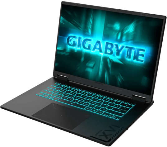 фото Ноутбук  GIGABYTE Gaming A16 GA63H в Красноярске 16 ", Ryzen 7, 16 Гб RAM, 1 Тб SSD, GeForce RTX 5070, Черный