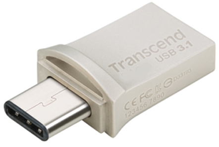 

Накопитель USB 3.1 32GB Transcend JetFlash 890S черный/серебристый, JetFlash 890S