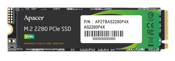 фото Накопитель SSD M.2 2280 Apacer AP256GAS2280P4X-1 в Уфе 256 ГБ