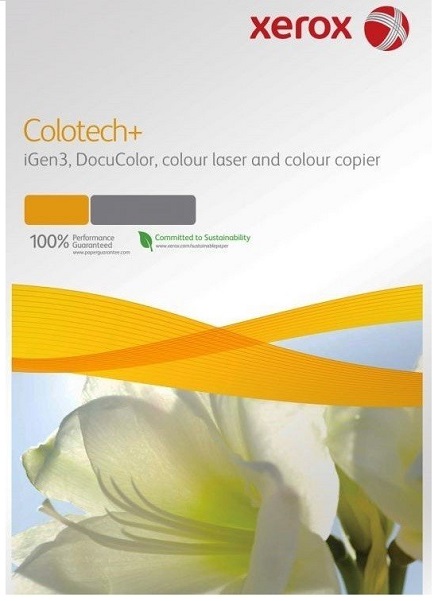 

Бумага Xerox 003R97973 colotech Plus без покрытия 170CIE, 220г, SR A3 (450x320мм), 250 листов.Грузить кратно 3 шт., 003R97973