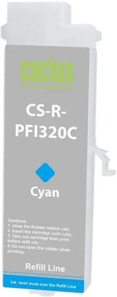 фото Картридж струйный Cactus PFI-320C
