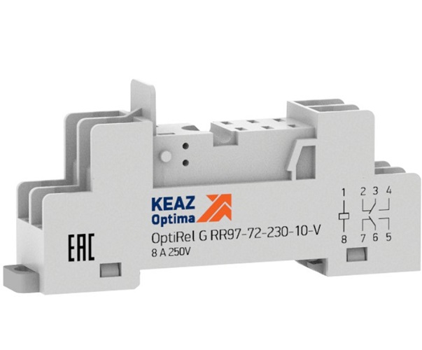 

Разъем КЭАЗ 281177 OptiRel G RR97-72-230-10-V, 281177