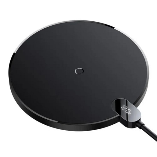 

Зарядное устройство беспроводное Baseus CCED000001 Digital LED Gen 2 15W black, CCED000001