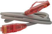 фото Кабель патч-корд Hyperline PC-LPM-UTP-RJ45-RJ45-C5e-3M-LSZH-GY