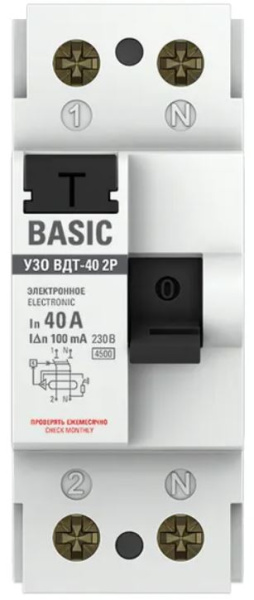 фото УЗО  EKF elcb-2-40-100e-sim в Краснодаре