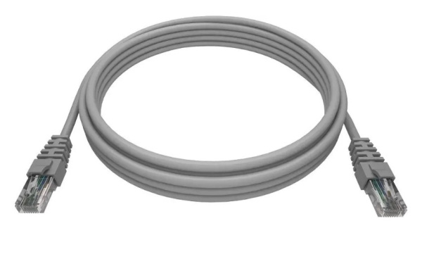 фото Кабель патч-корд U/UTP 5e кат. 0.15м NTSS NTSS-PC-UTP-RJ45-5e-0.15-LSZH-GY в Красноярске