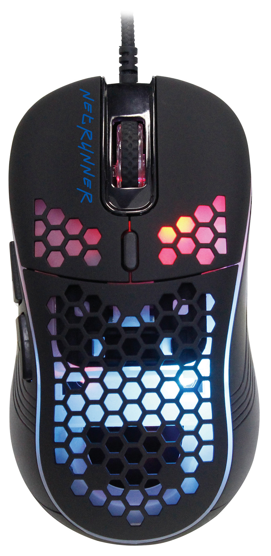 

Мышь Oklick 713G SW-GM103 NETRUNNER черная оптическая 3200dpi USB 6but, 713G