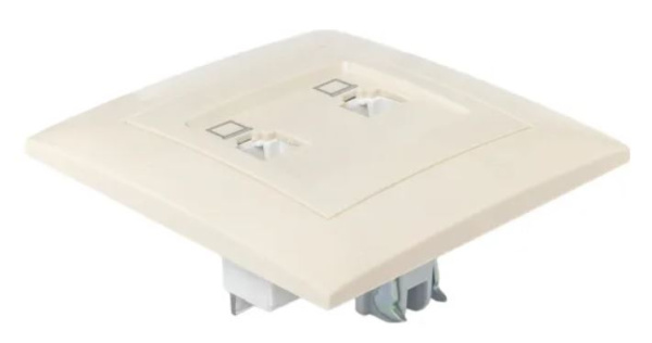 фото Розетка компьютерная в сборе EKF EWK02-035-20 в Омске