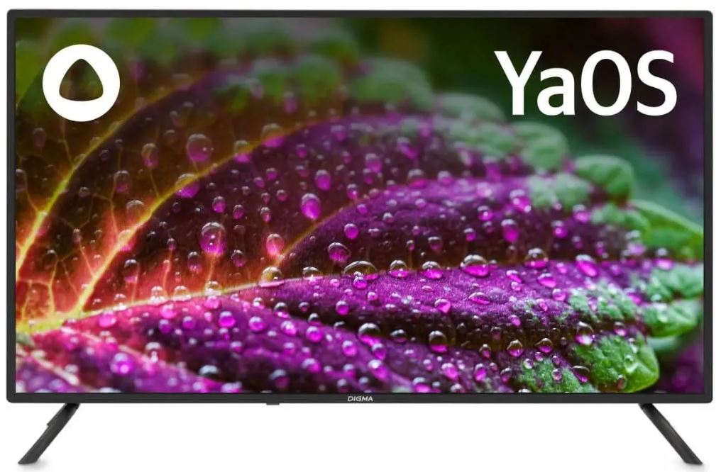 

Телевизор LED Digma DM-LED43UBB31 43" Яндекс.ТВ черный 4K Ultra HD 60Hz DVB-T DVB-T2 DVB-C DVB-S DVB-S2 USB WiFi Smart TV, DM-LED43UBB31