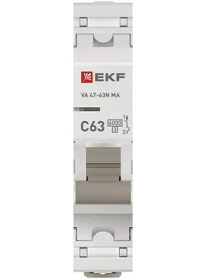 фото Автоматический выключатель  EKF M63MA6163C в Уфе