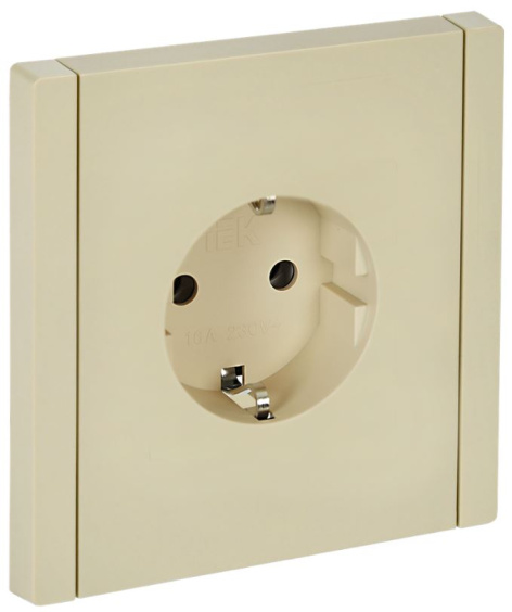 фото Розетка с заземлением  IEK FP-R14-16-K10 в Казани