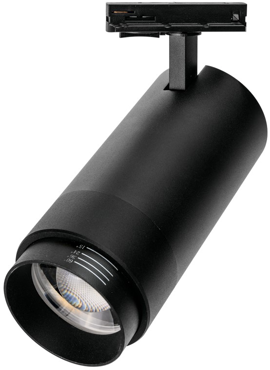 

Светильник светодиодный WOLTA WTL-35W/02B трековый 35Вт 4000К IP20 Чёрный, WTL-35W/02B