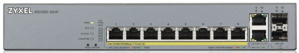 фото Коммутатор PoE ZYXEL GS1350-12HP в Екатеринбурге