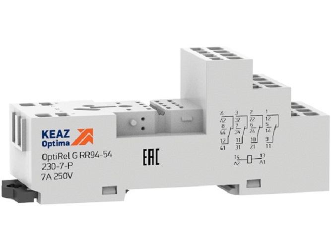 

Разъем КЭАЗ 281169 OptiRel G RR94-54-230-7-P, 281169