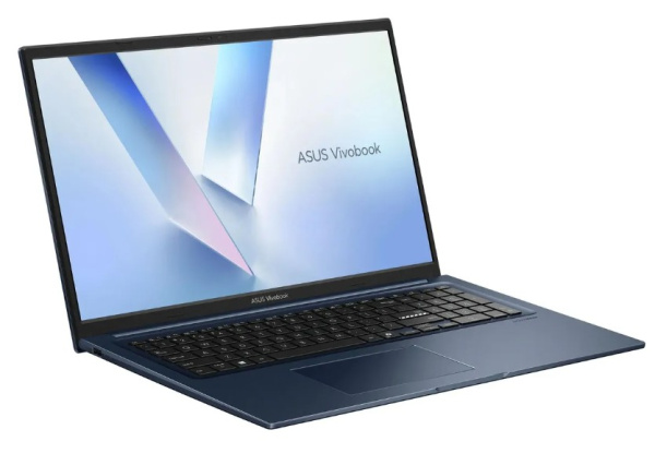 фото Ноутбук ASUS Vivobook 17 X1704MA-AU010 17.3" (Intel Core 5, 16Гб DDR5, SSD 512 Гб, , Без ОС) Синий [90NB17V2-M000Y0]