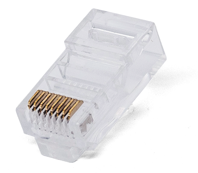 

Коннектор Filum FL-NA-PLUG6-1 RJ-45, 6 кат., 8p8c, 30 мкм, универсальный, для одножильного и многожильного кабеля, уп/100 шт, FL-NA-PLUG6-1
