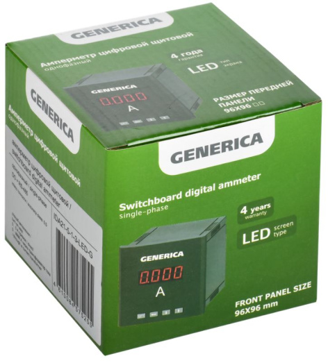 фото Амперметр  GENERICA IDA21-5-1-3-LED-G в Санкт-Петербургe