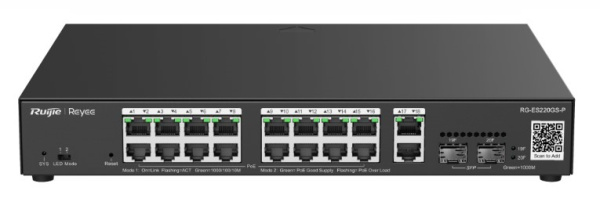 фото Коммутатор  RUIJIE NETWORKS RG-ES220GS-P в Краснодаре