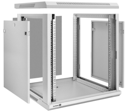 фото Шкаф настенный 19", 12U Exegate EC-WM-12U.600.M.GREY в Омске