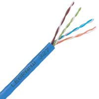 

Кабель витая пара U/UTP 6 кат. 4 пары Legrand 32755 23AWG(0.57 мм), медь, одножильный (solid), внутренний, PVC, серый, уп/305м, 32755