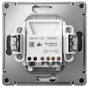 фото Выключатель одноклавишный Systeme Electric GAL000611S