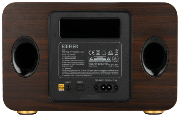 фото Портативная акустика Edifier D32 Black walnut в Смоленске