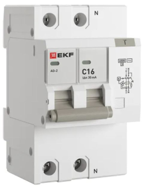 фото Автомат дифференциальный EKF DA2-6-16-30-pro