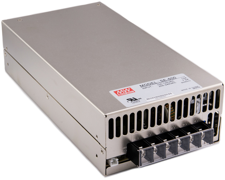 

Преобразователь AC-DC сетевой Mean Well SE-600-24 вых: 600 Вт; Выход: 24 В; U1: 24 В; Стабилизация: напряжение; Вход: 110/220В ручной; Конструктив: в, SE-600-24