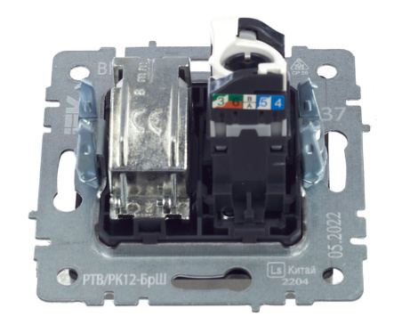 фото Розетка комбинированная IEK BR-AK20-1-K37 в Уфе