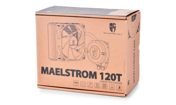 фото Система охлаждения жидкостная Deepcool MAELSTROM 120T в Омске