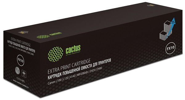 Изображение товара Картридж Cactus CS-FX10-MPS для Canon лазерных мфу и принтеров