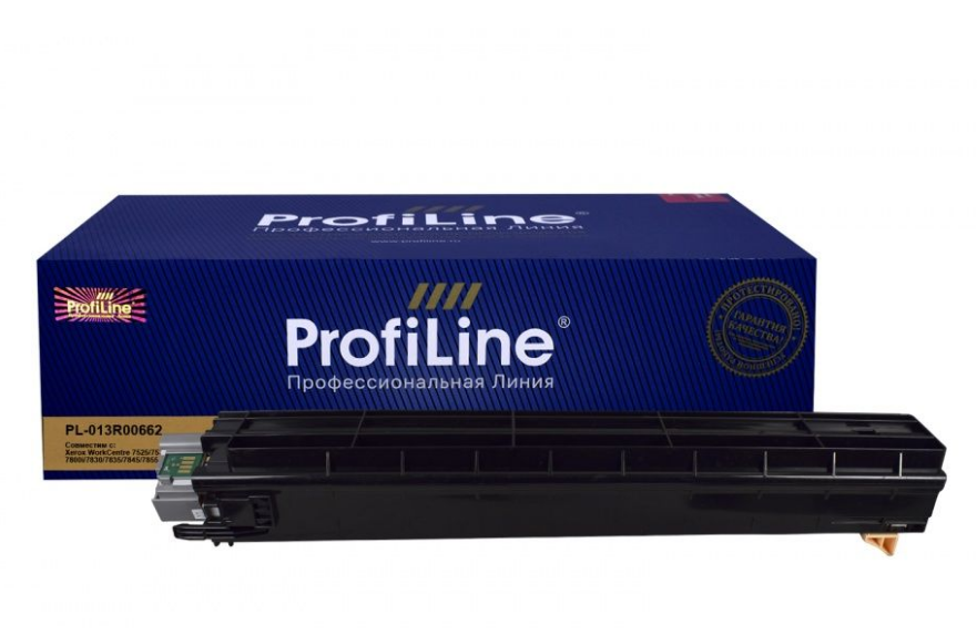 

Картридж ProfiLine PL_013R00662_Drum для Xerox WorkCentre 7525/7530/7535/7545/7556/7800/7800i/7830/7835/7845/7855/7970/7970i Drum 125000 копий, PL_013R00662_Drum