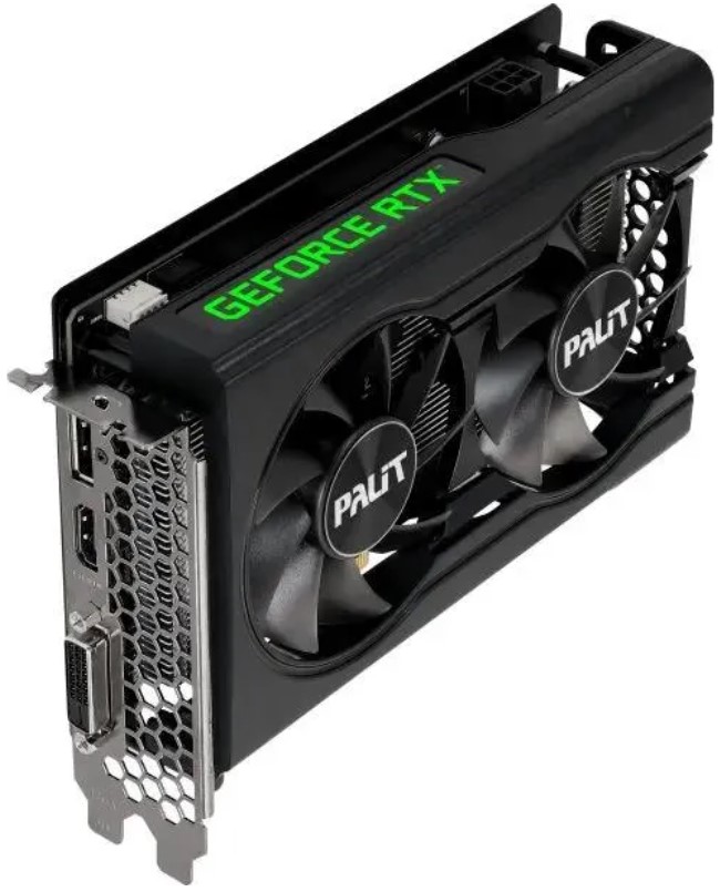 

Видеокарта PCI-E Palit NE63050018P1-1070D V1 8GB DDR 6 128-bit 8nm 1552/14000Hz DVI-D DisplayPort HDMI, NE63050018P1-1070D V1