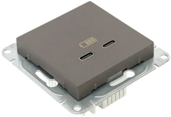 фото Розетка USB  EKF UP1-SOM-2USBC в Воронеже