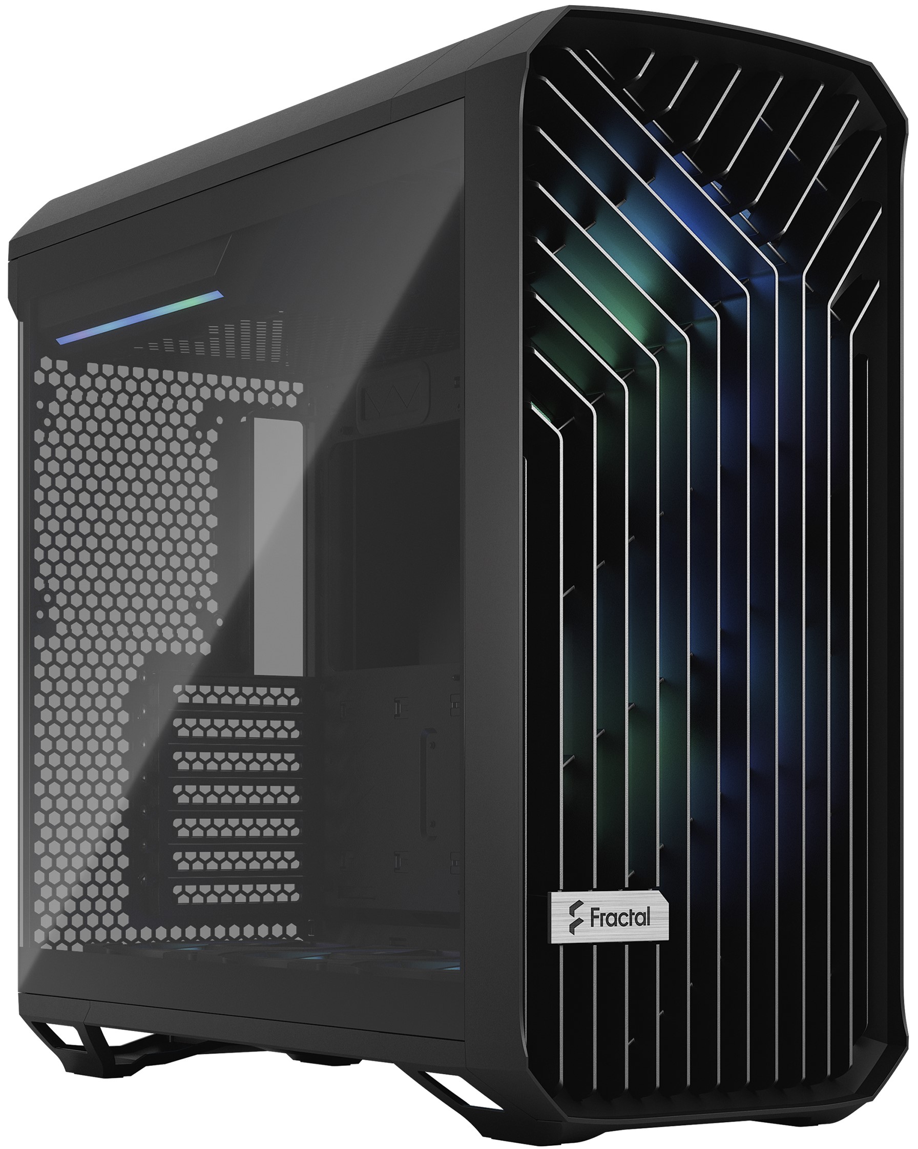 Корпус eATX Fractal Design Torrent FD-C-TOR1A-04 черный, без БП, боковая панель из закаленного стекла, USB-C, 2*USB 3.0, audio