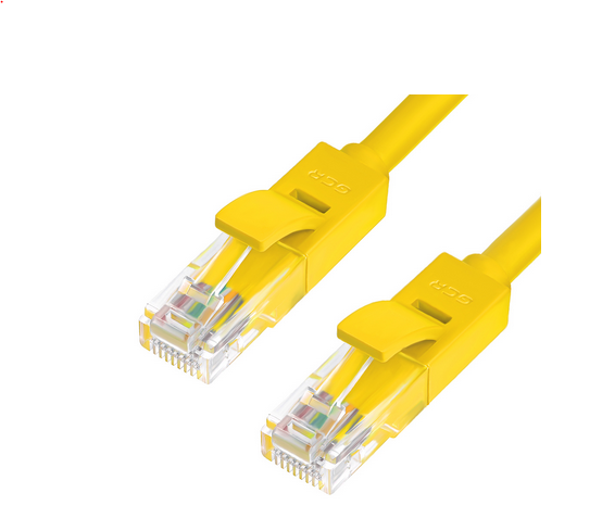 

Кабель патч-корд U/UTP 5e кат. 0,5м. GCR GCR-LNC02-0.5m , RJ45, литой (Желтый), GCR-LNC02-0.5m