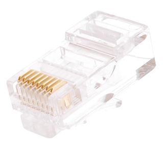 

Коннектор NikoMax NMC-RJ88RZ50UD1-100 под витую пару RJ45/8P8C, Кат.5e, покрытие 50мкд, универсальный, уп-ка 100шт, NMC-RJ88RZ50UD1-100